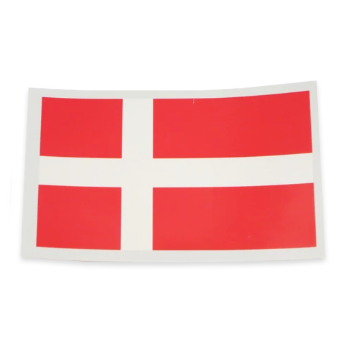 Rectangular Decal - Denmark