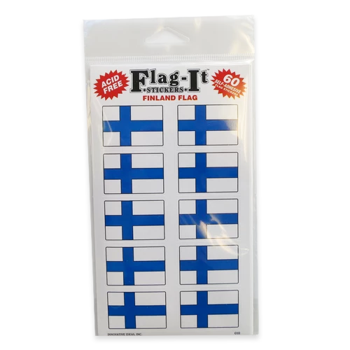 Finnish Flag Sticker (50)