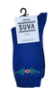 Blue Dala Horse Crew Socks