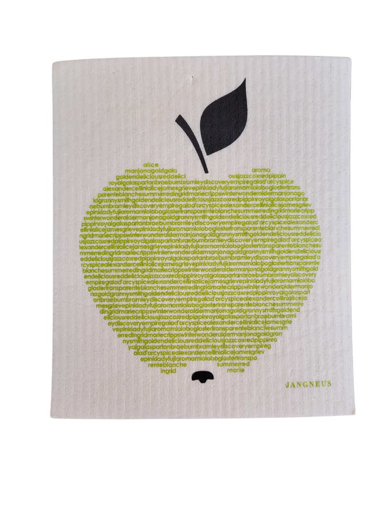 Swedish Green Apple Swedish Dishcloth