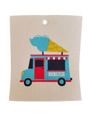 Ice Cream Truck Swedish Dishcloth