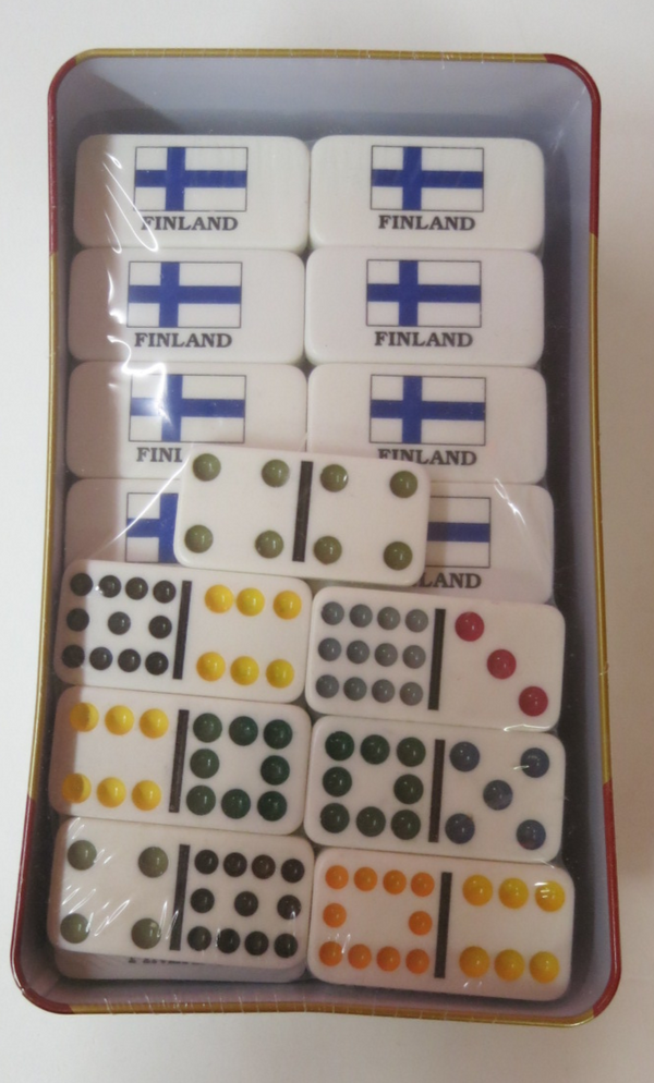 Flag of Finland Dominoes
