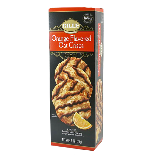 Oat Crisps, Orange (4.4oz)