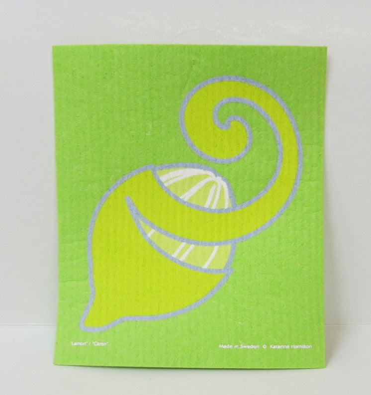Lemon Peel Swedish Dishcloth