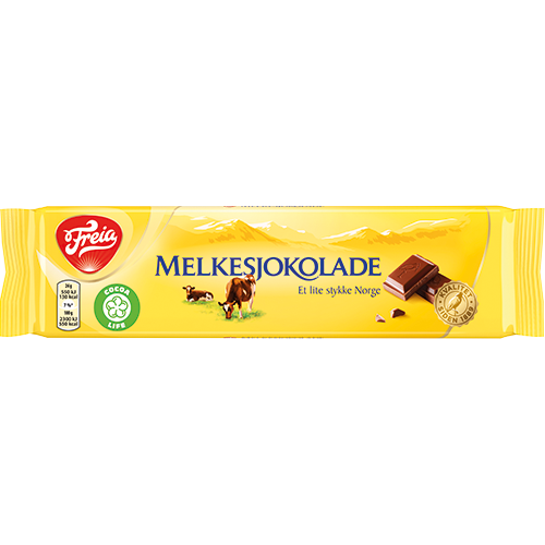 Freia Melkesjokolade, Milk Chocolate Bar - (60g)