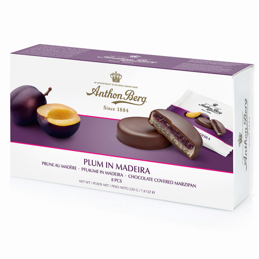 Anthon Berg Plum in Madeira Marzipan Chocolates