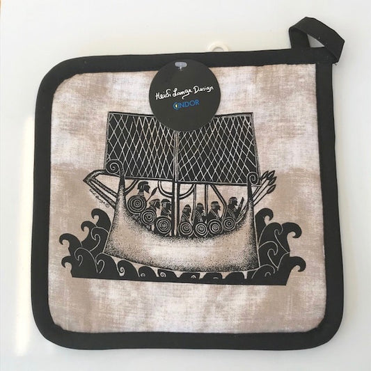 Pot Holder - "Viking Ship"