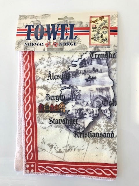 Kitchen Towel - "Norge"