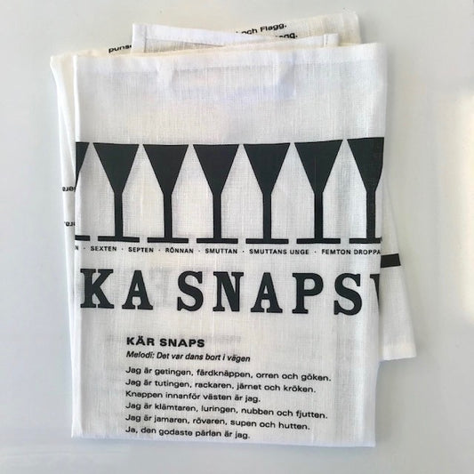 Kitchen Towel - "Svenska Snaps"