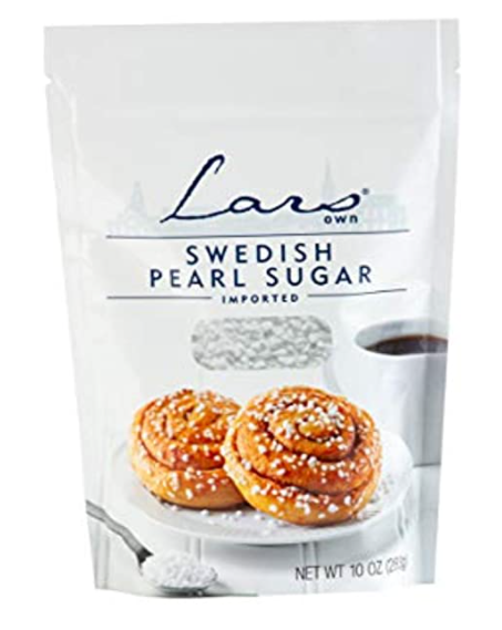 Swedish Pearl Sugar (10 oz)