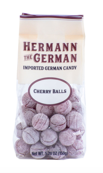 Cherry Balls Hard Candy