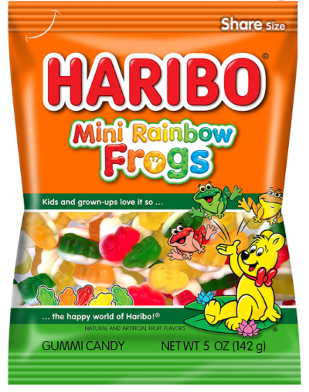 Mini Rainbow Frogs (5oz)