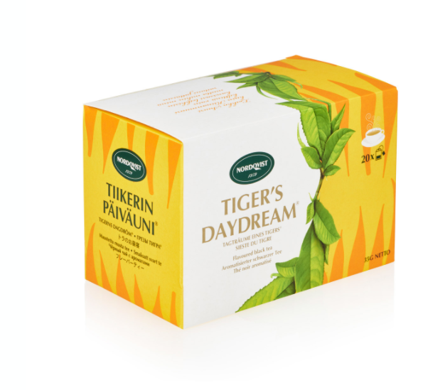 Tiger's Daydream Elderberry, Quince, And Honey Tea by Nordqvist