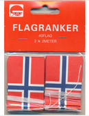 Norwegian Flag Garland