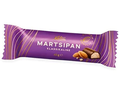 Chocolate Glazed Marzipan Bar
