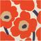 Marimekko Red Floral Napkin - Luncheon/Dinner