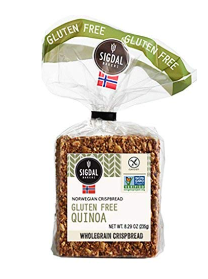 Gluten Free Quinoa Crispbread