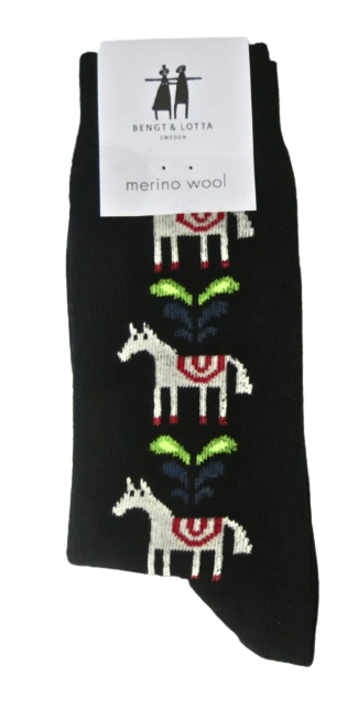 B&L Socks "White Dala"
