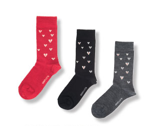 B&L Socks " Hearts"