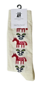 B&L Socks Dala - Red/White
