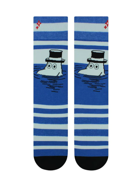 Moomin Pop Stripe Crew Socks