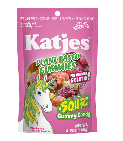 Plant based Sour Gummy Candy