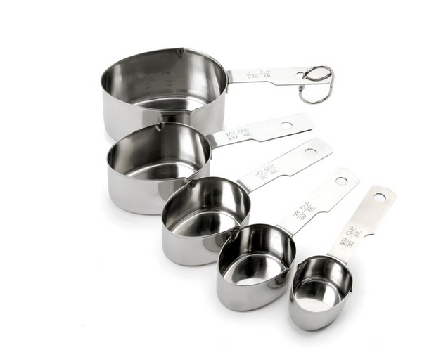 Stainless Steel Measuring cups Set of 5