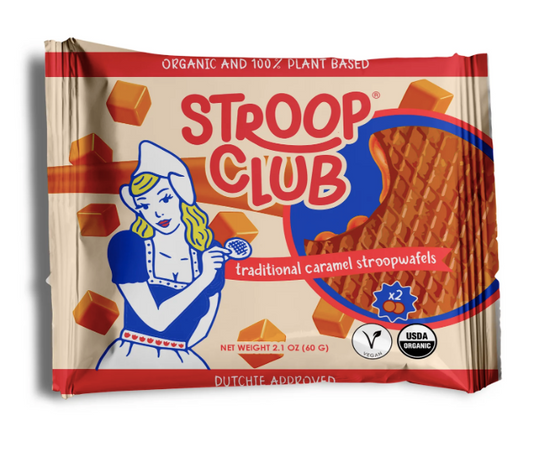 Traditional Caramel Stroopwafels 2-Pack