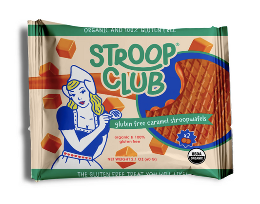 Gluten Free Caramel Stroopwafels 2-Pack