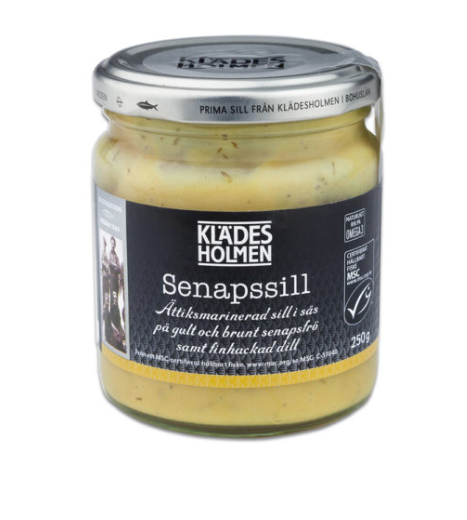 Klädes Holmen Herring, Glass Jar 250g