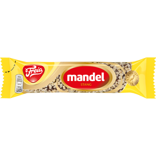 Freia Mandelstang, Milk Chocolate Rolled in Almond (1.7oz)