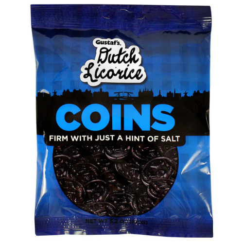 Dutch Licorice Coins