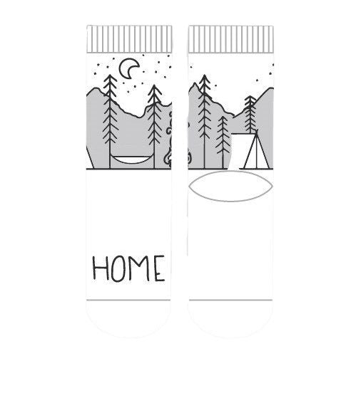 Cozy "Home" socks