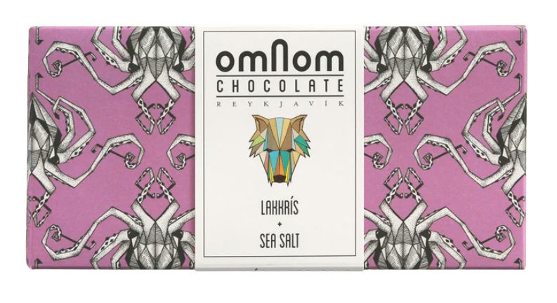 Lakkrís + Sea Salt Chocolate Bar