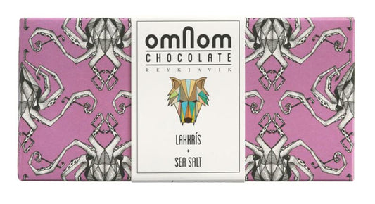 Lakkrís + Sea Salt Chocolate Bar