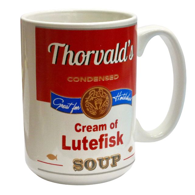 "Cream of Lutefisk Soup" Mug