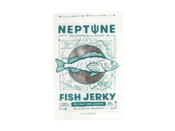 Sea Salt and Juniper Fish Jerky