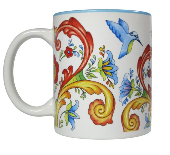 Rosemaling Mug