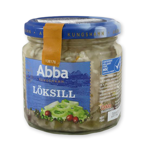 Abba Herring, Glass Jar 8.5 oz