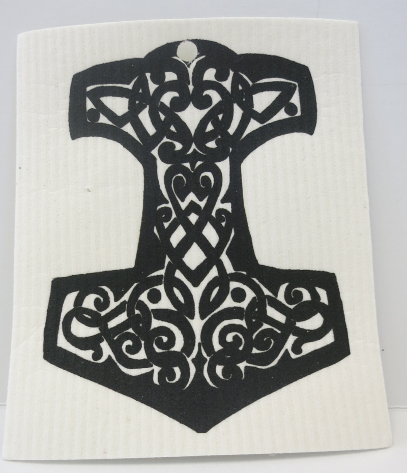 "Thor's Hammer" Swedish Dishcloth