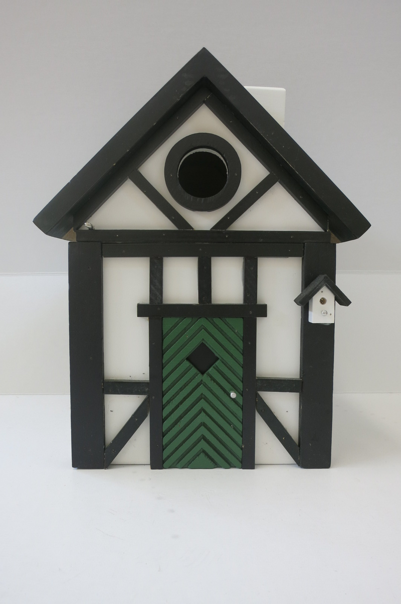 Birdhouse - Black/White/Green