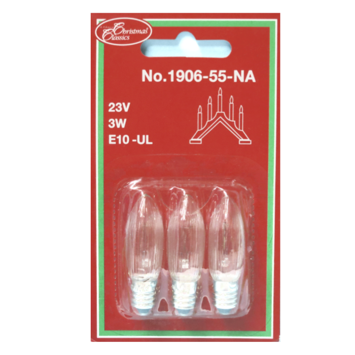Replacement Bulbs - Candelabras (5)
