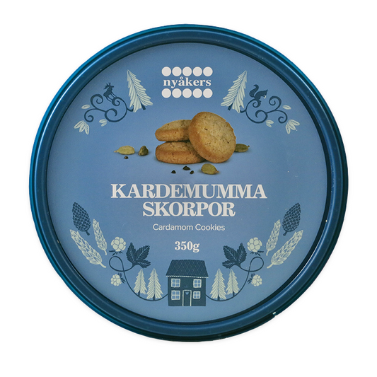 Kardemumma Skorpor (Cardamom Cookies)