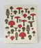 Mushrooms Swedish Dishcloth