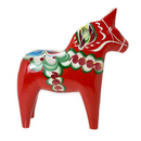 Swedish Dala Horse, Red