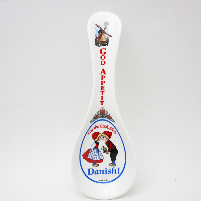 Porcelain Spoon Rest - Danish