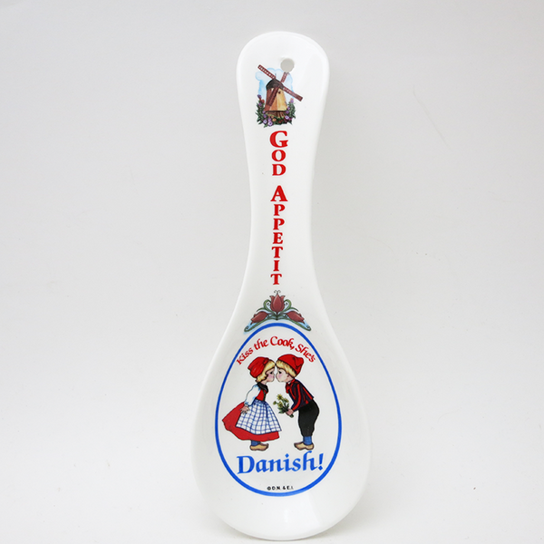 Porcelain Spoon Rest - Danish