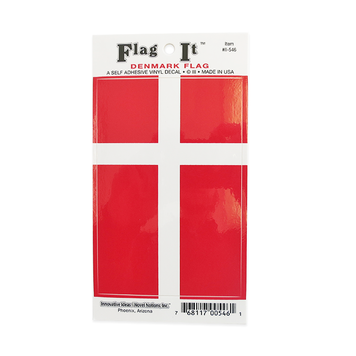 Flag Sticker - Denmark (1)
