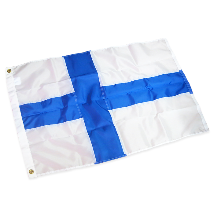 Finnish Flag - Nylon Material (Outdoor Use)