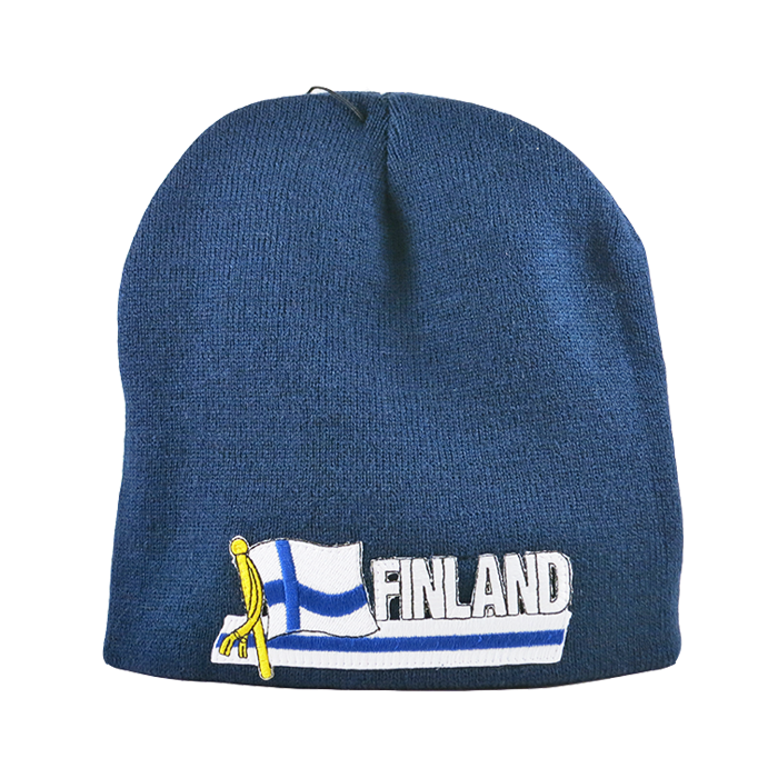 Knit Cap - Finland, Strip Patch